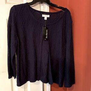 Navy Blue Cardigan